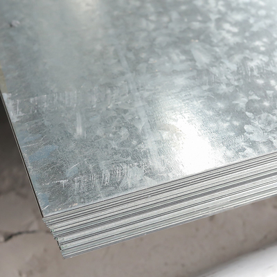 1mm 2mm Tebal Gi Sheet Q235 Pelat Logam Baja Galvanis Cold Rolled