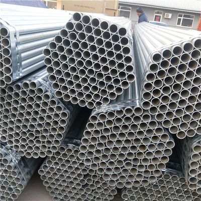 14mm SS400 1 Inch Pipa Galvanis A36 Q235 Hot Dipped Galvanized Tube