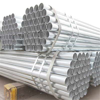 14mm SS400 1 Inch Pipa Galvanis A36 Q235 Hot Dipped Galvanized Tube