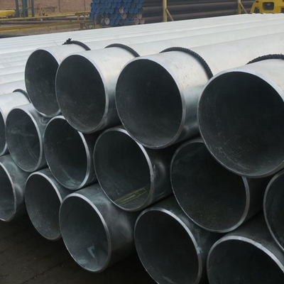 21mm Round Galvanized Steel Tube Q420 4 Inch Pipe Untuk Konstruksi