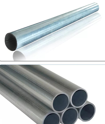 ISO9001 Hot Sold Galvanized Steel Tube Hot Dipped DX51D Z40 Grade 5,8m 6m 12m Panjang Untuk Industri