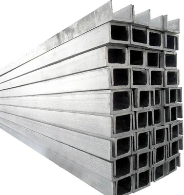 JIS ASTM 304 201 301 Grade Stainless Steel Channel Hot Rolled / Cold Rolled Untuk Industri