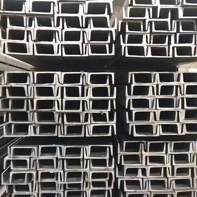 JIS ASTM 304 201 301 Grade Stainless Steel Channel Hot Rolled / Cold Rolled Untuk Industri