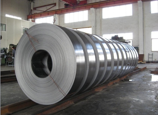 JIS AISI ASTM 202 201 304 Grade Stainless Steel Coil Hot Rolled / Cold Rolled Untuk Industri