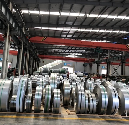 SUS304 309 310S Hot/Cold Rolled 1.5 Ketebalan 304 316 Stainless SteelStrips/Coil dengan Kualitas Tinggi ISO9001