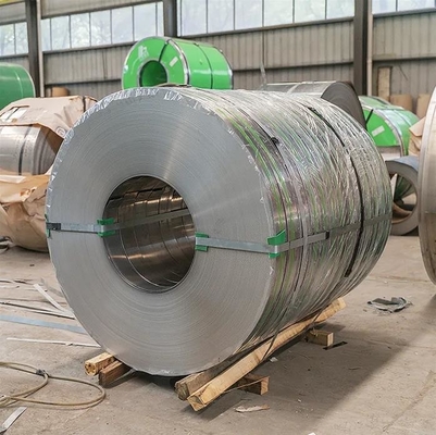 Standar 201 304 316 316L 410 409 430 Koil strip stainless steel untuk dekorasi