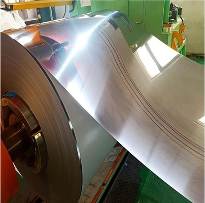 Koil baja tahan karat ASTM 304 321H 347 Kelas Cold Rolled 1mm 1.2mm Ketebalan 1000mm 1219mm Lebar BA/2B Permukaan
